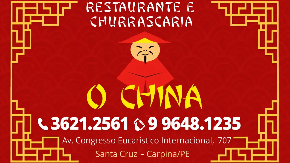 🍜 Restaurante O China – A Melhor Comida Chinesa em Carpina