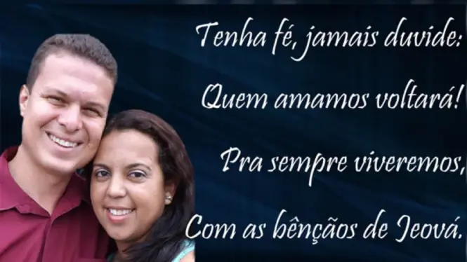Clebson e sua esposa Edilene