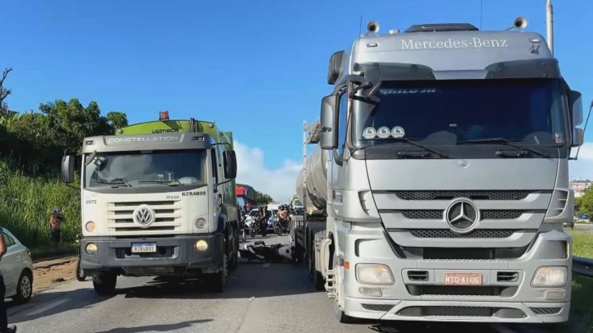 🚨 Motociclista morre em grave acidente na BR-101, no Recife