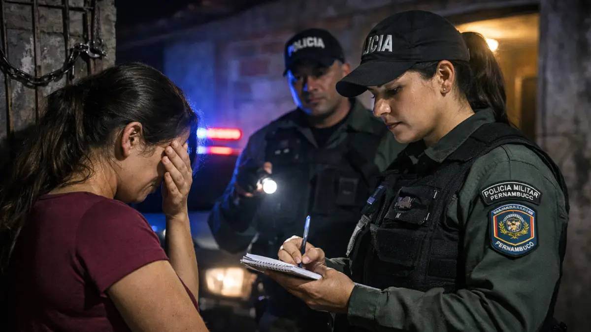 Mulher denuncia ex-companheiro por ameaça e tentativa de invasão em Paudalho, na Zona da Mata Norte de Pernambuco