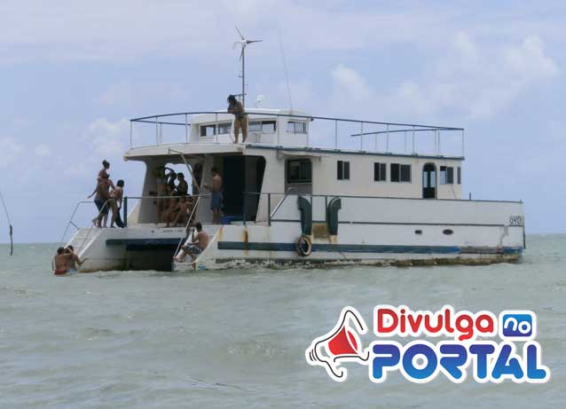 Barco em que aconteceu o acidente