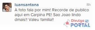 Mais de 70 mil foram ao show