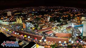 A Programação dos festejos começa no dia 7 de junho.