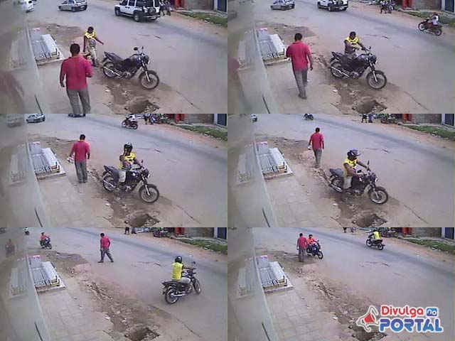 O acusado foi reconhecido pelas imagens da câmera de segurança