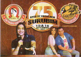 Dia 13 de setembro começa a Vaquejada de Surubim